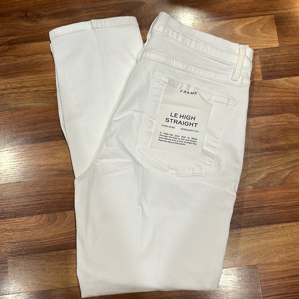 NWT Frame Le High Straight - size 31